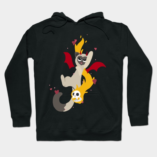 Demon Kitty Hoodie by NME